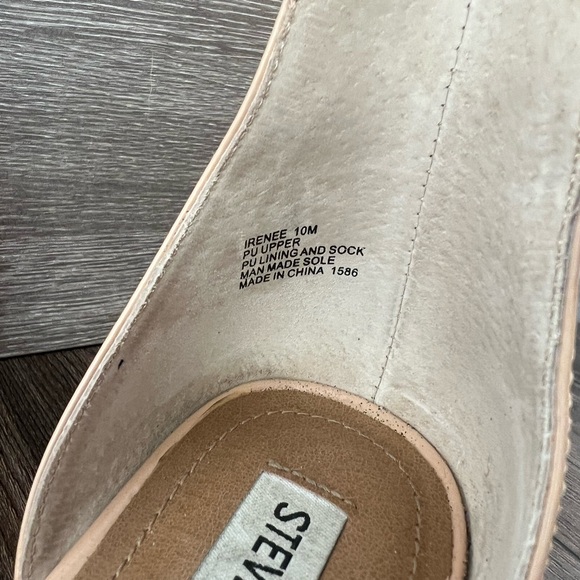 Steve Madden Women's Irenee Heeled Sandal, Pink Blush Patent, Size 10 - Picture 8 of 10